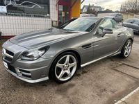 Gebraucht Mercedes SLK250 AMG 204 PS (150 kW) 2012 Silber Cabrio