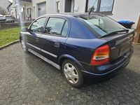 Gebraucht Opel Astra 101 PS (74 kW) 2001 Blau Limousine