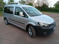 Gebraucht VW Caddy Maxi 109 PS (80 kW) 2011 Silber Van / Kleinbus