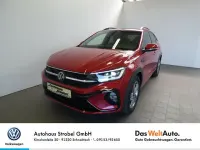 Gebraucht VW Taigo R-line 110 PS (80 kW) 2022 Rot kings red metallic (metallic) SUV