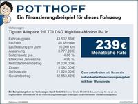 gebraucht VW Tiguan Allspace 2.0 TDI DSG Highline 4Motion R-Lin