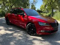 Gebraucht Skoda Superb SportLine 190 PS (139 kW) 2019 Rot Limousine