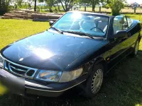 Gebraucht Saab 900 Cabriolet 131 PS (96 kW) 1997 Schwarz Cabrio