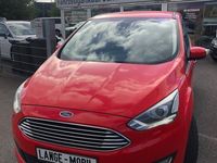 Gebraucht Ford C-MAX Titanium 150 PS (110 kW) 2019 Rot Van / Kleinbus