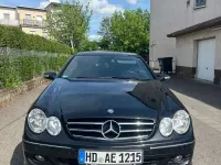 Gebraucht Mercedes CLK200 184 PS (135 kW) 2009 Schwarz Coupé