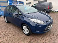 Gebraucht Ford Fiesta Trend 82 PS (60 kW) 2010 Blau Kleinwagen