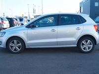 Gebraucht VW Polo Match 88 PS (64 kW) 2012 Silber Kleinwagen