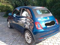 Gebraucht Fiat 500 70 PS (51 kW) 2020 Blau Cabrio