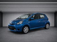 Gebraucht Toyota Aygo 68 PS (50 kW) 2013 Blau Kleinwagen