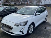 Gebraucht Ford Focus Titanium 120 PS (88 kW) 2020 Weiß Kombi