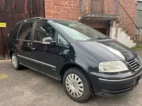 Gebraucht VW Sharan Trendline 116 PS (85 kW) 2007 Schwarz Van / Kleinbus