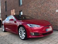 Gebraucht Tesla Model S 386 kW (525 PS) 2016 Rot Kleinwagen