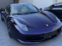 Gebraucht Ferrari 458 566 PS (416 kW) 2011 Violett Coupé