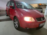 Gebraucht VW Touran 105 PS (77 kW) 2005 Rot Van / Kleinbus