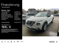 Gebraucht Nissan Juke 117 PS (86 kW) 2020 Pearl white/black m SUV
