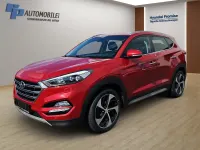 Gebraucht Hyundai Tucson Style 177 PS (130 kW) 2018 Rot SUV