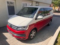 Używany VW T6 Generation Six 204 KM (150 kW) 2016 Czerwony Van