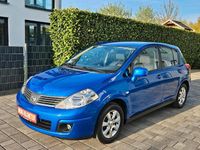 Gebraucht Nissan Tiida Acenta 110 PS (80 kW) 2010 Blau Limousine