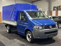 gebraucht VW Transporter T5Pritsche Tieflader KLIMA 1HAND