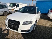 Gebraucht Audi A3 S-Line 170 PS (125 kW) 2007 Weiß Kleinwagen