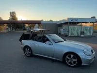 Gebraucht Mercedes SLK200 163 PS (119 kW) 2002 Grau Cabrio