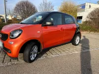 Gebraucht Smart ForFour Passion 71 PS (52 kW) 2017 Orange Kleinwagen