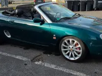 Second-hand MG TF 120 CP (88 kW) 2000 Verde Cabrio