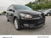 Gebraucht VW Touran Style 140 PS (102 kW) 2011 Schwarz Van / Kleinbus