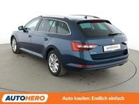 Gebraucht Skoda Superb Style 150 PS (110 kW) 2018 Blau Kombi