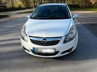 Gebraucht Opel Corsa Edition 75 PS (55 kW) 2010 Weiß Kleinwagen