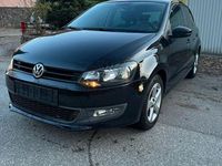 Gebraucht VW Polo Comfortline 75 PS (55 kW) 2010 Schwarz Kleinwagen