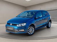 Gebraucht VW Polo LOUNGE 60 PS (44 kW) 2015 Blau Kleinwagen