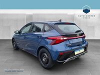 Gebraucht Hyundai i20 Trend 101 PS (74 kW) 2024 Blau (vibrant blue / mic) Limousine