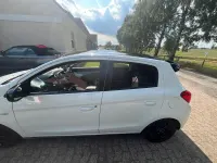 Gebraucht Mitsubishi Space Star Diamant Edition 80 PS (58 kW) 2019 Weiß Kleinwagen