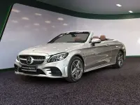 Gebraucht Mercedes C300 AMG 245 PS (180 kW) 2022 Silber / mojavesilber (metallic) Cabrio