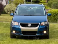 Gebraucht VW Touran Cross 105 PS (77 kW) 2007 Blau Van / Kleinbus