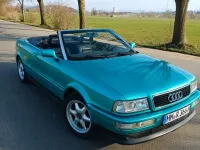 Gebraucht Audi Cabriolet Design 150 PS (110 kW) 1995 Grün Cabrio