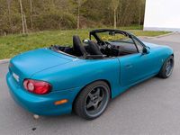 Second-hand Mazda MX5 110 CP (80 kW) 2002 Albastru Cabrio
