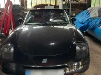 Gebraucht Fiat Barchetta 131 PS (96 kW) 1999 Schwarz Cabrio