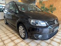 Gebraucht VW Touran Trendline 105 PS (77 kW) 2011 Schwarz Van / Kleinbus