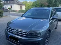 Second-hand VW Tiguan Highline 240 CP (176 kW) 2017 Gri SUV