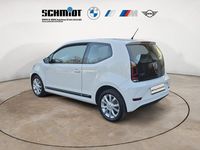 Gebraucht VW up! CLUB 75 PS (55 kW) 2017 (weiß)  white uni Kleinwagen