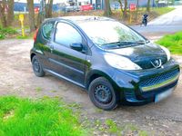 Gebraucht Peugeot 107 2011 Schwarz Kleinwagen