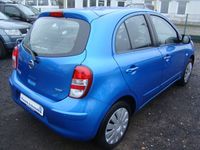 Gebraucht Nissan Micra Acenta 80 PS (58 kW) 2011 Blau metallic Kleinwagen