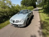 Gebraucht Mercedes SLK200 163 PS (119 kW) 2004 Silber Cabrio