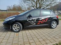Gebraucht Peugeot 207 Active 95 PS (69 kW) 2008 Schwarz Kleinwagen