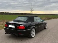 Gebraucht BMW 323 Cabriolet Performance 170 PS (125 kW) 2000 Schwarz Cabrio