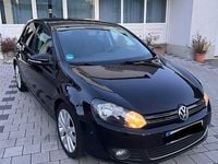 Gebraucht VW Golf VI Highline 122 PS (89 kW) 2009 Schwarz Kleinwagen