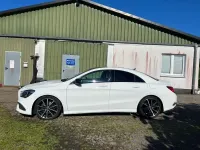 Gebraucht Mercedes CLA180 AMG line 122 PS (89 kW) 2018 Weiß Coupé