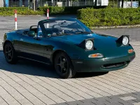 Second-hand Mazda MX5 90 CP (66 kW) 1996 Verde Cabrio